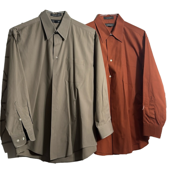 croft & barrow Other - 2- Croft & Barrow Button Down Shirts 
Size M 15.5/16 32/33